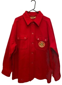 Vintage Pfadfinder von Amerika Wolljacke Einheit Kommissar Pfeilorden XL - Bild 1 von 12
