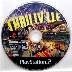 Scratch-Free - Thrillville - Sony Playstation 2 Excellent Authentic Game PS2 - Picture 1 of 10