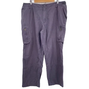 The North Face mens grey cargo pants size 40 short combat hiking outdoors - Picture 1 of 10