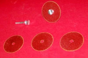 2 JUEGOS DE 3 PIEZAS RUEDAS DE CORTE DE METAL CON HOJAS DE SIERRA DE CORTE DE MANDRIL HERRAMIENTA DE CORTE - Imagen 1 de 2