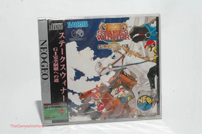 Stakes Winner - Neo Geo CD, Saurus 1996 IMPORT Brand New U.S. Seller - Image 1 of 4