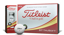 Titleist Golf Ball 2018 Dt Trusoft 2 Piece 12 Pieces White T6033S-J F/S O