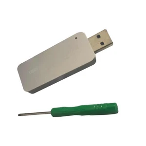 USB 3.0 Zu 2230/2242 NGFF M.2 Key-B SSD Externes Festplattengehäuse Silber - Afbeelding 1 van 6