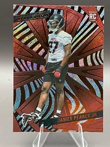 JAMES PEARCE Jr #218 Rookie Card 2025 Panini Revolution Premium FALCONS - Picture 1 of 5