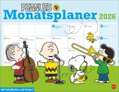 Peanuts Monatsplaner 2026 - Bild 1 von 4
