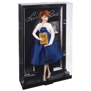 Barbie Tribute Collection Lucille Ball Puppe, trägt blaues Kleid & Spitzenjacke... - Bild 1 von 3