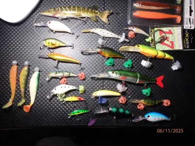 Set 1/16 Wobb Savage Gear/Jackson/Profi Blinker/Magabait/Fox Relax/Westin/OOsima - Bild 1 von 4