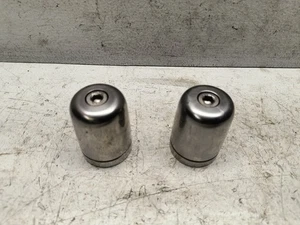 1993 Suzuki GSX1100G GSX 1100 OEM Bar End Weights Handlebar Weight Set Ends - Picture 1 of 8