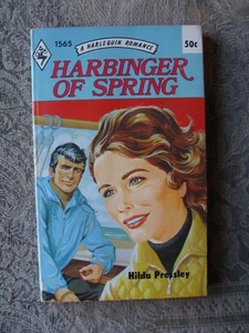 Hilda Pressley - Harbinger of Spring (Harlequin Romance #1565) 1972 - paperback - Bild 1 von 3