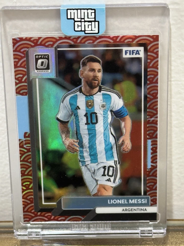 2022-23 Panini Donruss - Lionel Messi #10 Optic Photon Prizm - Image 1 of 2