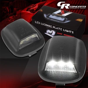NUVISION 2PCS WHITE FULL LED LICENSE PLATE LIGHTS FOR 1994-2004 XTERRA/FRONTIER - Picture 1 of 6