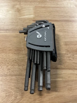 HUSKY 798 860 SAE / METRIC 26pc BALL END HEX KEY SET - Image 1 of 2
