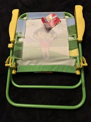Silla plegable para niños Dora The Explorer para patio interior exterior Foto 1 de 4