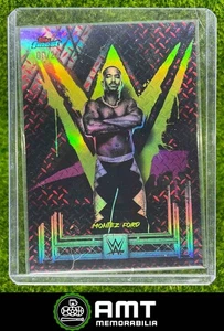 2025 Topps Finest WWE #58 Montez Ford Common Red / Black Vapor Refractor 9/25 - Picture 1 of 3