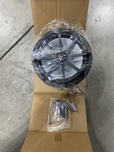 Kicker 45KM84L 8" Full Range Marine Boat Speakers Pair with RGB LED Lighting - Picture 1 of 3