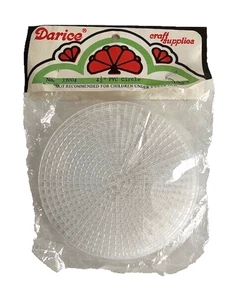 Darice Craft Supplies 4 1/2" PVC Circles (6 pcs) - Picture 1 of 1