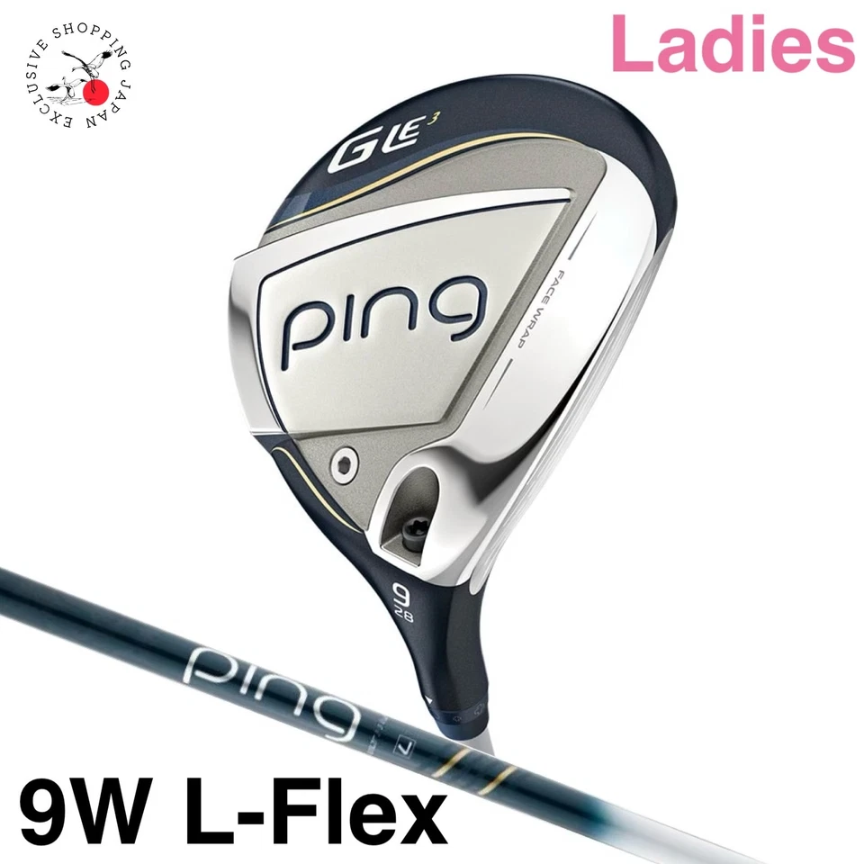 PING Golf Fairway Wood G LE3 Ladies 9W L-Flex ULT 250 J Graphite Shaft Japan RH - Image 1 of 4