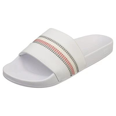 Chanclas Tommy Hilfiger Rayas Blancas Mujer  Corporativas - Imagen 1 de 4