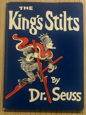 Dr. Seuss (C)1939 “The King's Stilts” 1964 Edition Hardcover w/DW Vintage - Image 1 of 4