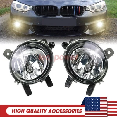 2x For BMW 12-18 F30 3 Series Sedan 320i 325i 328i 335i 428i 435i Fog Light Lamp - Image 1 of 4