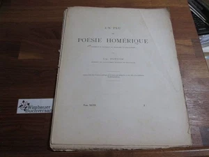 Un Peu de Poésie Homérique. (Memoires de l'Academie Royale des Sciences, des Let - Picture 1 of 1