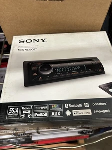 Sony MEX-N5300BT Autoradio Singolo Din Radio con Bluetooth, Lettore CD, USB/AUX - Foto 1 di 1