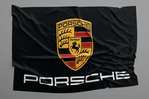 911 Garage Banner Motorsport Turbo S Car Flag 3x5 ft Taycan Cayenne Automotive - Picture 1 of 6
