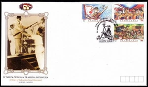 Indonesia - Indonesie Issue 2011-08-14 (FDC-Set) Boy Scouts - Picture 1 of 1