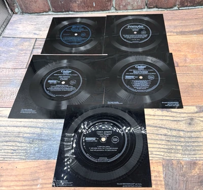 Lot of 5 1980s  Guitar Player Magazine Soundpages Flexidiscs Hendricks Atkins - Image 1 of 4