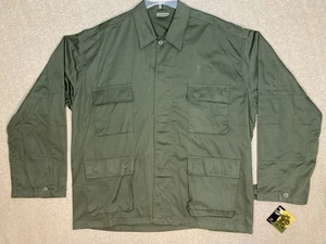 Camisa Rothco Ultra Force BDU XXL Regular Oliva Drab Manga Larga Verde Ejército NUEVA - Imagen 1 de 13