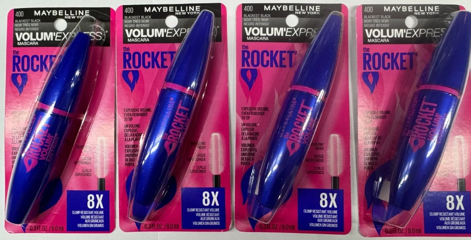 Maybelline Volum' Express The Rocket Mascara 400 Blackest Black