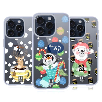 HEAD CASE DESIGNS CHRISTMAS ANIMALS SOFT GEL CASE FOR APPLE iPHONE PHONES - Image 1 of 4