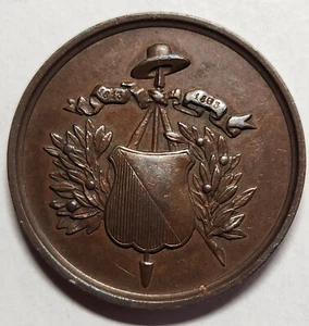 1813 cosacos en Utrecht Países Bajos 50 aniversario 1863 - Imagen 1 de 2