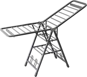 Clothes Drying Rack Foldable, 71'' Heavy Duty Gullwing Dryer Rack, Laundry Stand - Picture 1 of 12