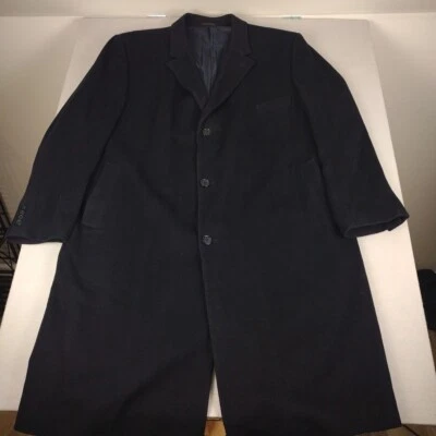 Ralph Ralph Lauren RRL Wool Overcoat Men 52L Three Button Long Double RL - Image 1 of 4