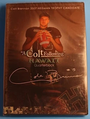 A Colt Following ~ Colt Brennan Heisman Trophy Candidate Video (DVD, 2007)☆RARE☆ - Image 1 of 4