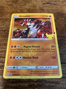 Carta Pokemon TCG - Groudon - 17/25 - Celebrazioni 25 Anniversari - Holo Rara - Foto 1 di 3