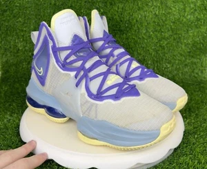 Nike Jungen LeBron 19 DD0418-412 grau Basketballschuhe Turnschuhe Größe 7Y - Bild 1 von 8