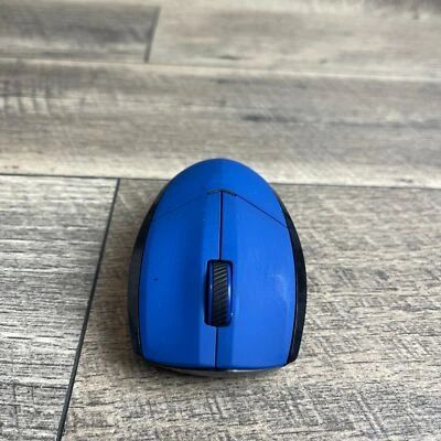 Ratón óptico Staples 25564 azul inalámbrico 3 botones indicador de batería pantalla Foto 1 de 4