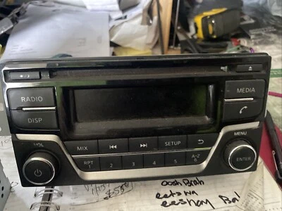2015 - 2020 NISSAN NAVARA D23 NP300 RADIO HEAD UNIT - 3MTH WARRANTY - Image 1 of 2