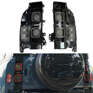 LED Taillight Assembly Rear Lamp Blinker For 2020-2024 Land Rover Defender 1Pair - Picture 1 of 10