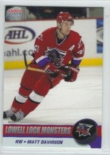 2003-04 Lowell Lock Monsters (AHL) Matt Davidson
