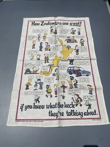 New Zealand Know What They’re Talking About Dish Tea kitchen Towel Souvenir - Picture 1 of 7