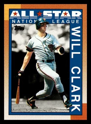 1990 Topps Will Clark All-Star #397 Centered Mint - Image 1 of 4
