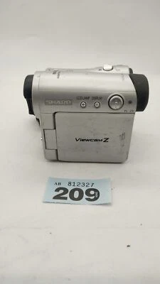 Sharp Viewcam VL-Z5H Silver 10x Digital Mini DV Camcorder for SPARES OR REPAIR - Image 1 of 4