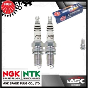 2x NGK IRIDIUM plugs for Harley Davidson Fat Boy - Picture 1 of 1