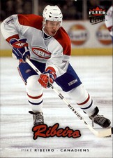 2006-07 Ultra Canadiens Hockey Card #107 Mike Ribeiro