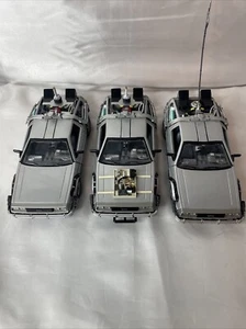 Back to the future |-||-||| Welly 1/24 Scale Time Machine Trilogy - Picture 1 of 24