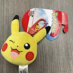 Pokemon Plush Pendant Glumanda Pikachu Pokeball Pendant NEW - Picture 1 of 1