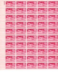 #C45 1949 6c Wright Brothers Sheet of 50 Stamps ST3512 - Picture 1 of 4